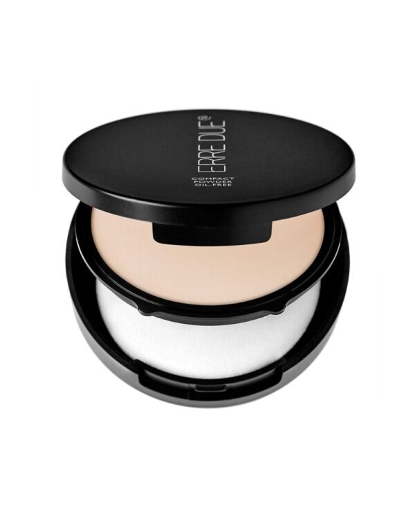 ERRE DUE COMPACT POWDER OIL-FREE Nr. 201 kompaktinė pudra