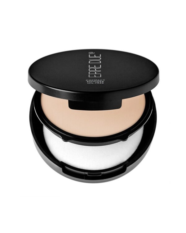 ERRE DUE COMPACT POWDER OIL-FREE Nr. 202 kompaktinė pudra