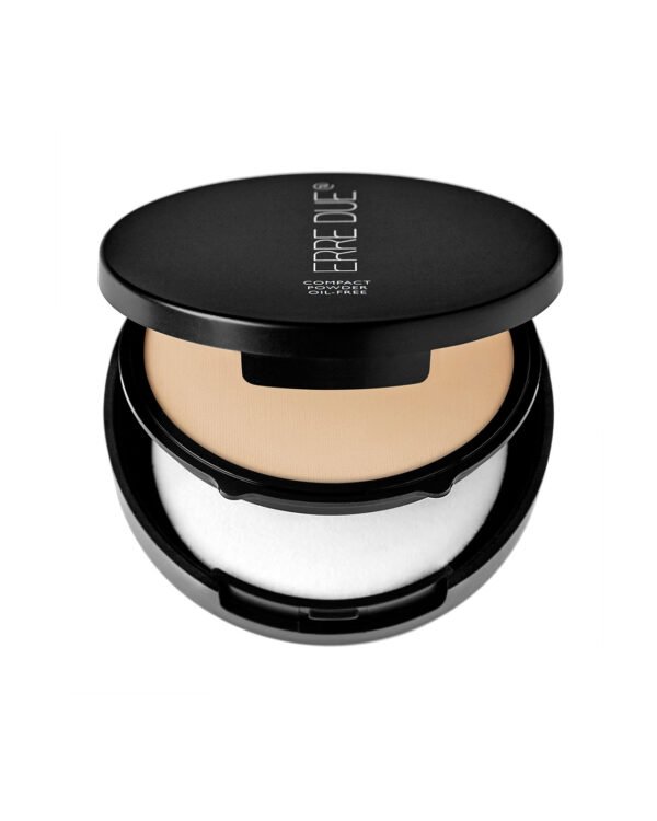ERRE DUE COMPACT POWDER OIL-FREE Nr. 203 kompaktinė pudra
