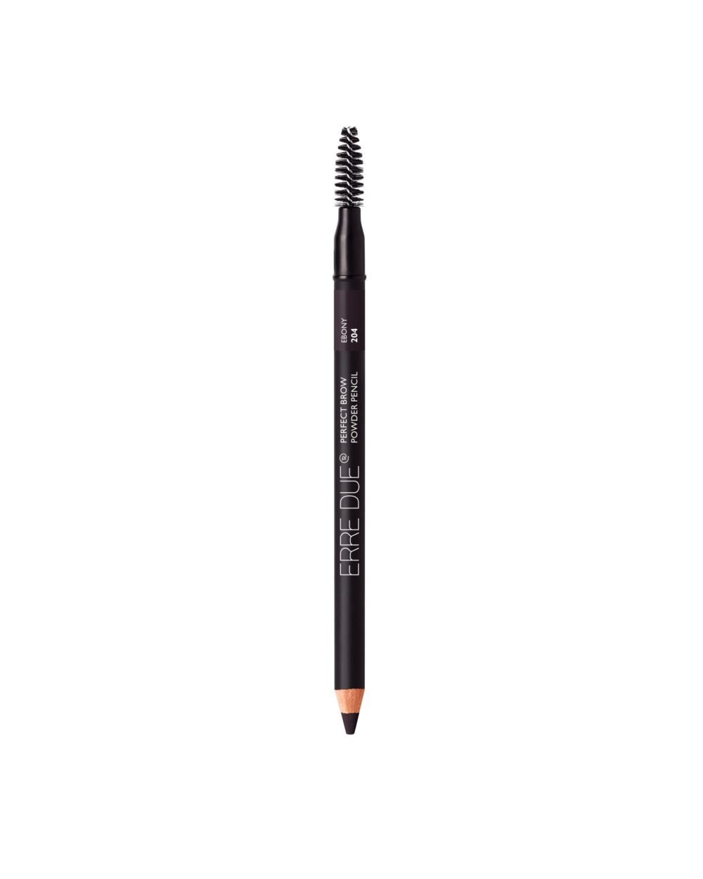 ERRE DUE Ebony PERFECT BROW POWDER PENCIL Nr. 204 antakių pieštukas
