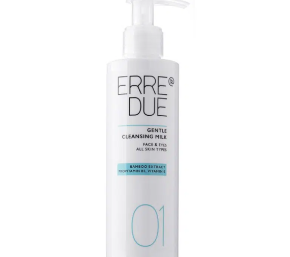 ERRE DUE GENTLE CLEANSING MILK švelnus valomasis pienelis, 200 ml