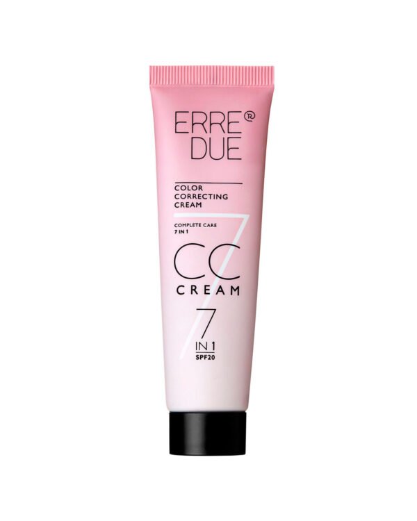 ERRE DUE Light Tan CC CREAM Nr. 02 spalvą koreguojantis makiažo pagrindas