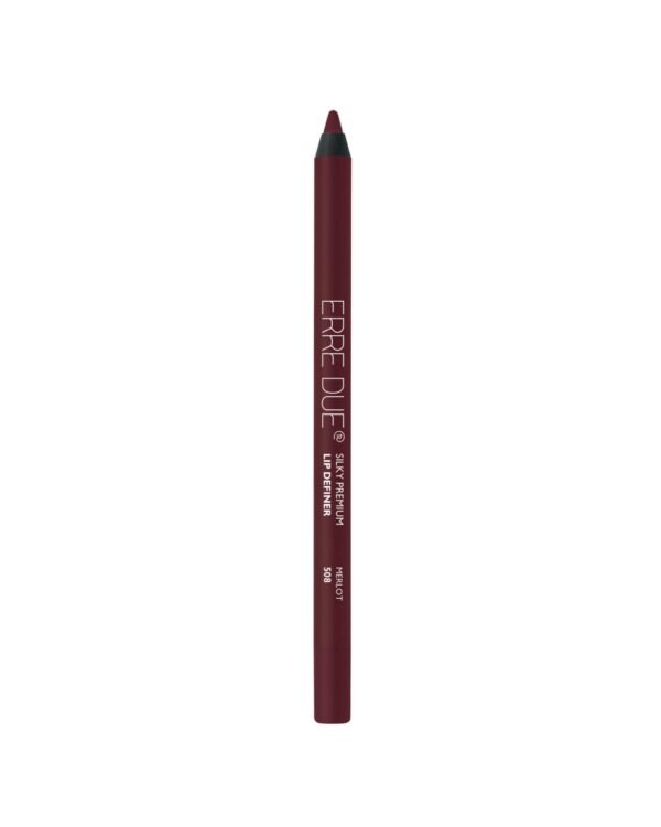 ERRE DUE Merlot SILKY PREMIUM LIP DEFINER Nr. 508 ilgalaikis lūpų pieštukas