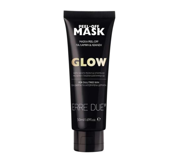 ERRE DUE PEEL-OFF MASK GLOW švytėjimo suteikianti nulupama veido kaukė, 50 ml
