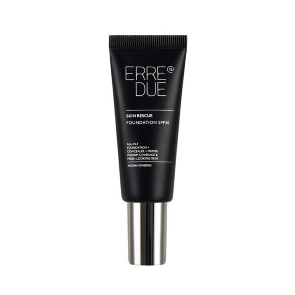 ERRE DUE SKIN RESCUE FOUNDATION Nr. 802 makiažo pagrindas su SPF30, 30 ml