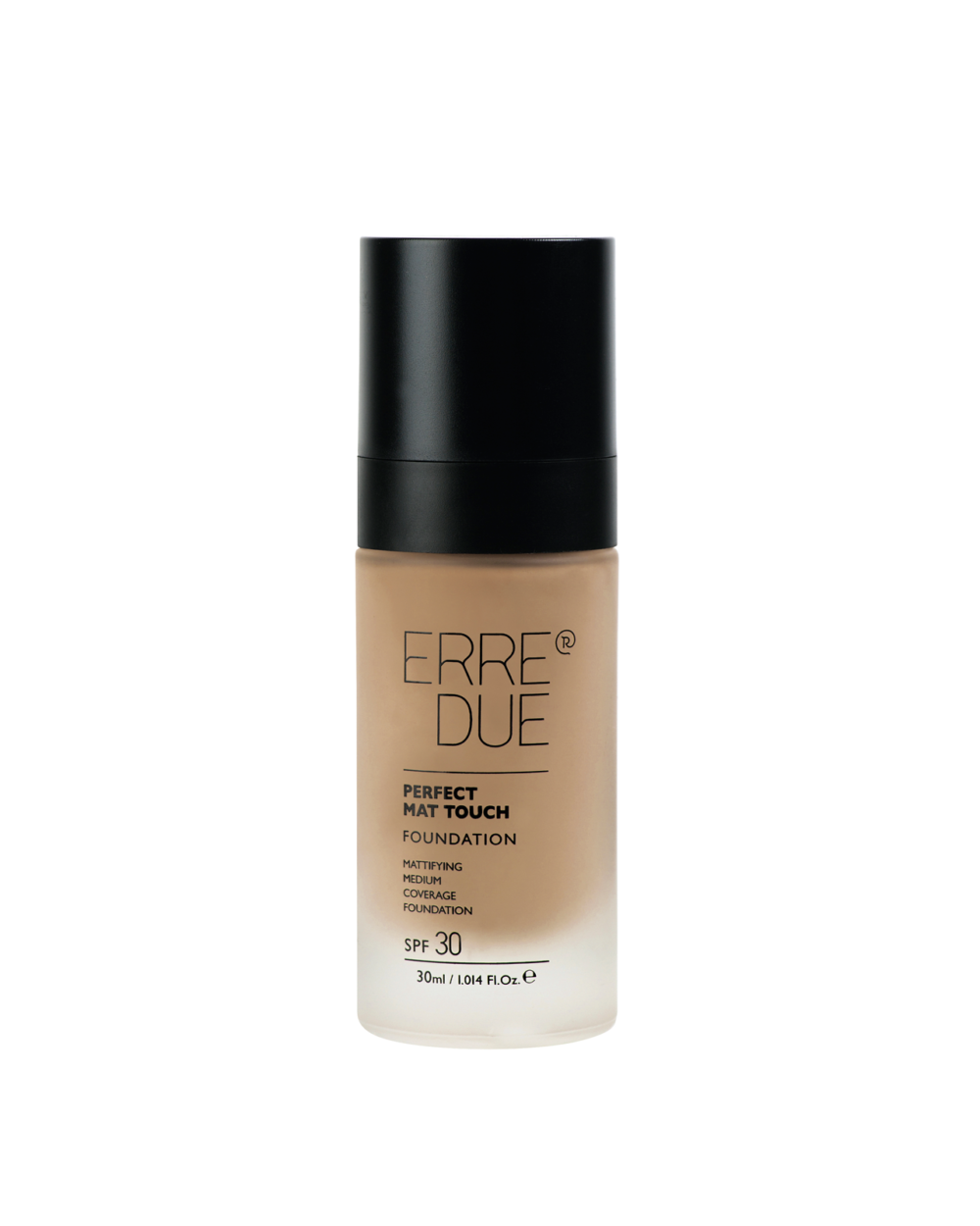 ERRE DUE Warm Taupe PERFECT MAT TOUCH FOUNDATION Nr. 304 matinis makiažo pagrindas