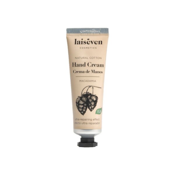 LAISEVEN HAND CREAM MACADEMIA rankų kremas praturtintas makadamijos aliejumi, 30 ml