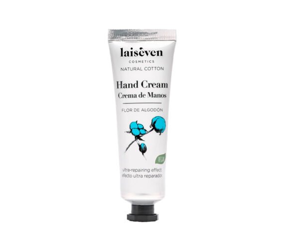 LAISEVEN HAND CREAM NATURAL COTTON rankų kremas praturtintas medvilnės ekstraktu, 30 ml