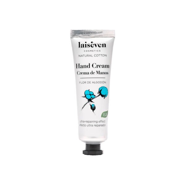 LAISEVEN HAND CREAM NATURAL COTTON rankų kremas praturtintas medvilnės ekstraktu, 30 ml