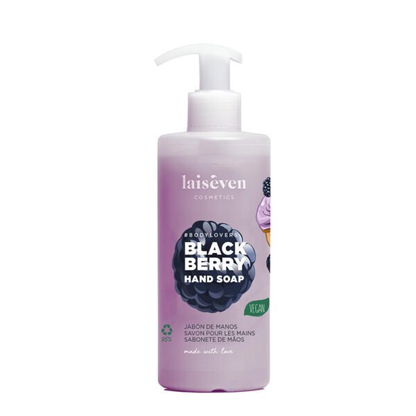 LAISEVEN HAND SOAP BLACKBERRY & BEAUTY skystas rankų muilas gervuogių kvapo, 400 ml