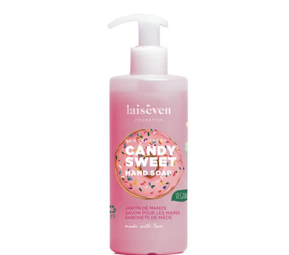 LAISEVEN HAND SOAP CANDY FRUIT & LOVE skystas rankų muilas saldainių ir vaisių kvapo, 400 ml