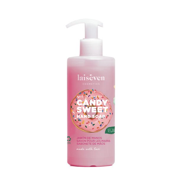 LAISEVEN HAND SOAP CANDY FRUIT & LOVE skystas rankų muilas saldainių ir vaisių kvapo, 400 ml