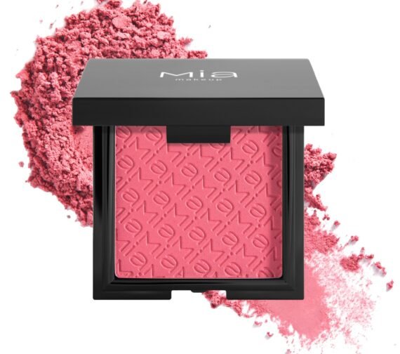 MIA MAKEUP CHEEK FREAK MATTE BLUSH 04 DOLLYCIOUS PINK žvilgantys skaistalai, 10 g