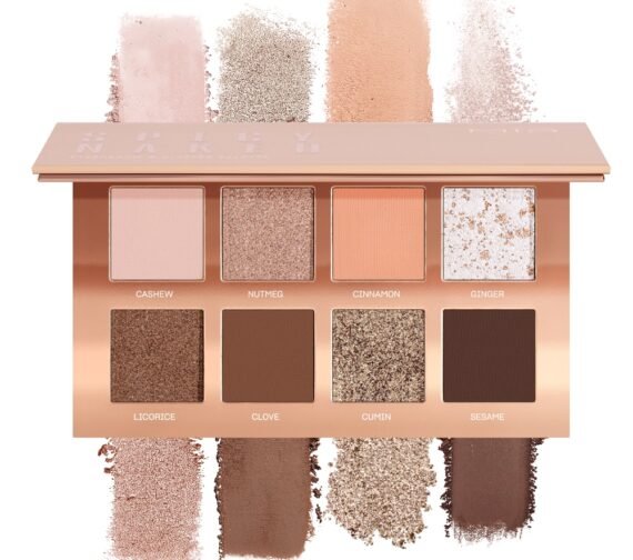 MIA MAKEUP EYE PALETTE 01 SPICY NAKED akių šešėlių paletė, 11,8 g