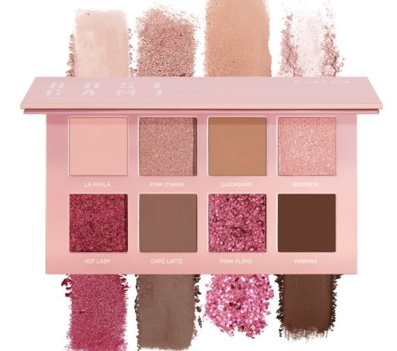 MIA MAKEUP EYE PALETTE 02 ROSE GAME akių šešėlių paletė, 11,8 g