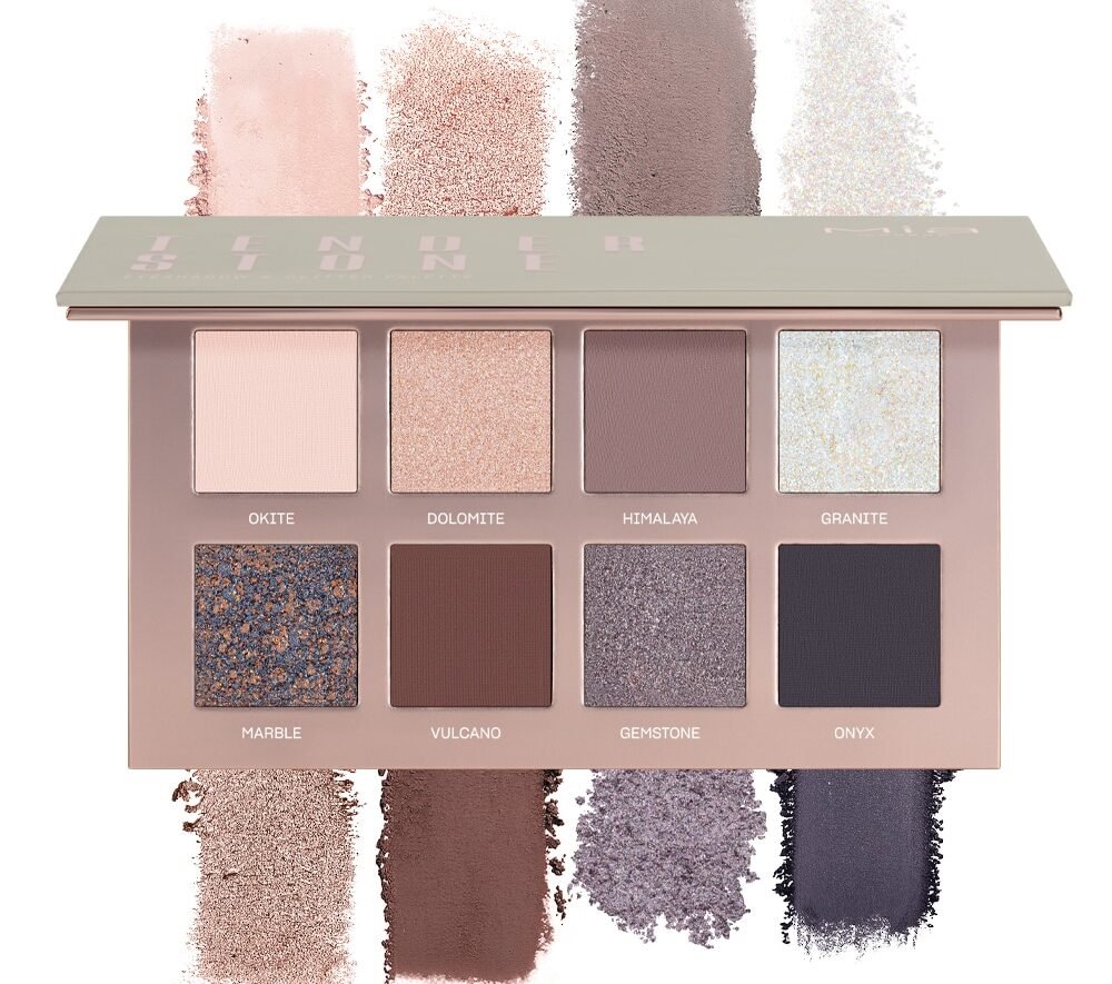 MIA MAKEUP EYE PALETTE 04 TENDER STONE akių šešėlių paletė, 11,8 g