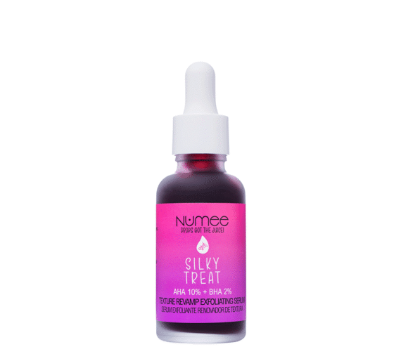 NUMEE DOB Juiced SILKY TREAT TEXTURE REVAMP EXFOLIATING SERUM šveičiamasis atnaujinamasis serumas, 30 ml