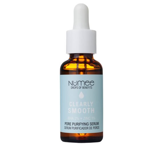 NUMEE DROPS OF BENEFITS CLEARLY SMOOTH poras valantis serumas su salicilo rūgštimi ir cinku, 30 ml