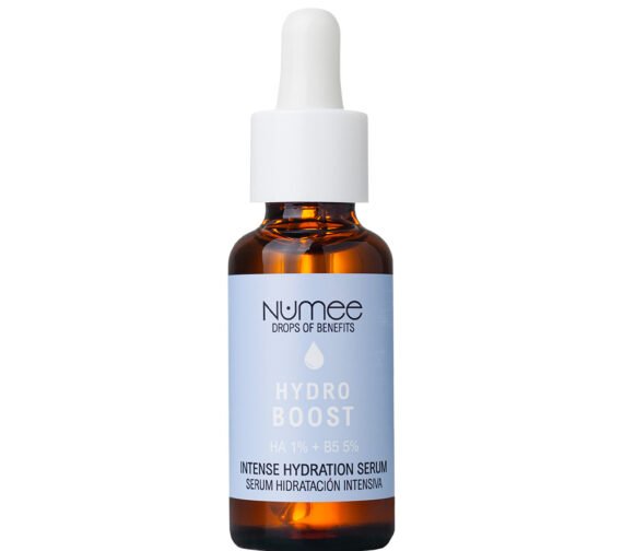 NUMEE DROPS OF BENEFITS HYDRO BOOST –B5 HA intensyvaus drėkinimo serumas su hialuronu, 30ml