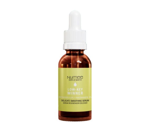 NUMEE Drops of Benefits LOW-KEY WINNER DELICATE SMOOTHING SERUM švelnus glotninamasis serumas su retinoliu, 30 ml
