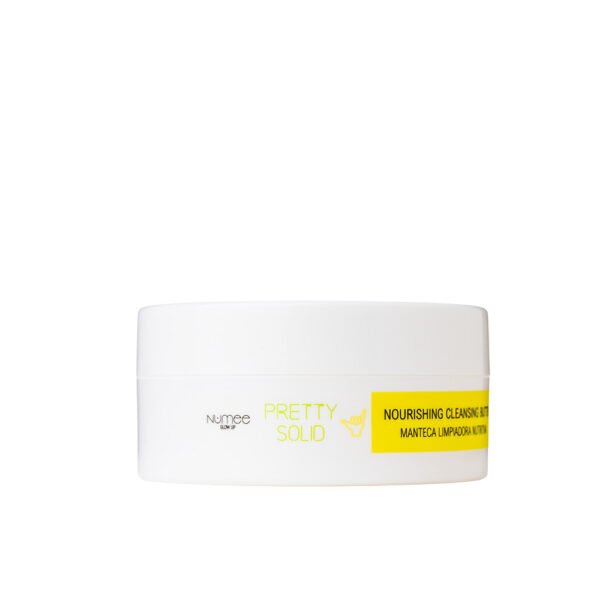 NUMEE Glow Up PRETTY SOLID NOURISHING CLEANSING BUTTER maitinantis valomasis veido sviestas, 90 ml