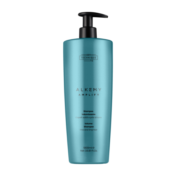 TECHNIQUE ALKEMY AMPLIFY VOLUMISING SHAMPOO apimties suteikiantis šampūnas, 1000 ml
