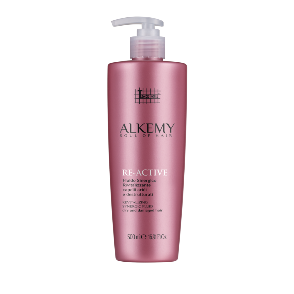 TECHNIQUE ALKEMY RE-ACTIVE (3 žingsnis) plaukus atstatantis fluidas, 500 ml