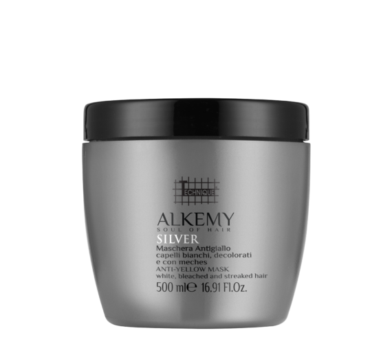 TECHNIQUE ALKEMY SILVER geltonus plaukų atspalvius neutralizuojanti kaukė, 500 ml