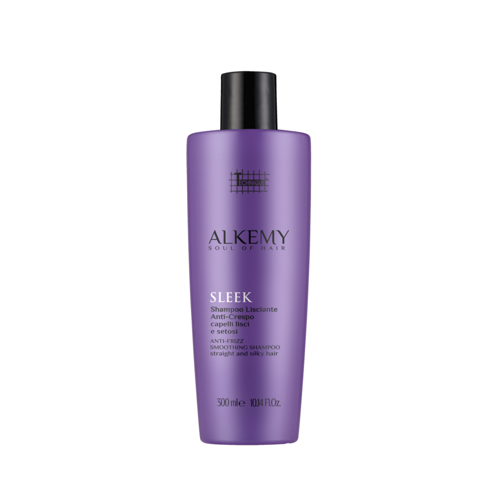 TECHNIQUE ALKEMY SLEEK glotninantis ir apsaugantis šampūnas plaukams, 300 ml