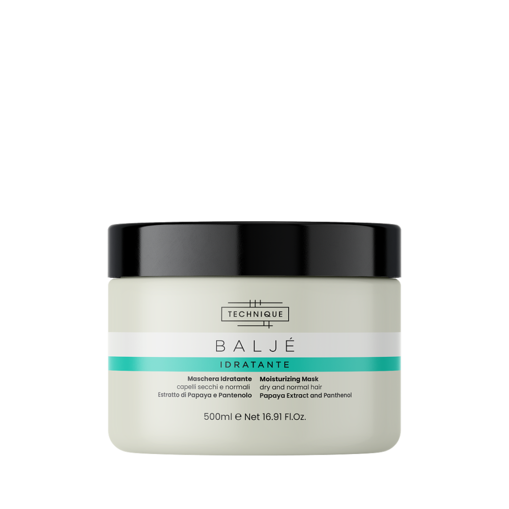 TECHNIQUE BALJE’ MULTIACTIVE MOISTURIZING MASK PAPAYA EXTRACT AND PHANTENOL daugiafunkcinė drėkinanti kaukė su papajos ir pantenolio ekstraktu, 500 ml
