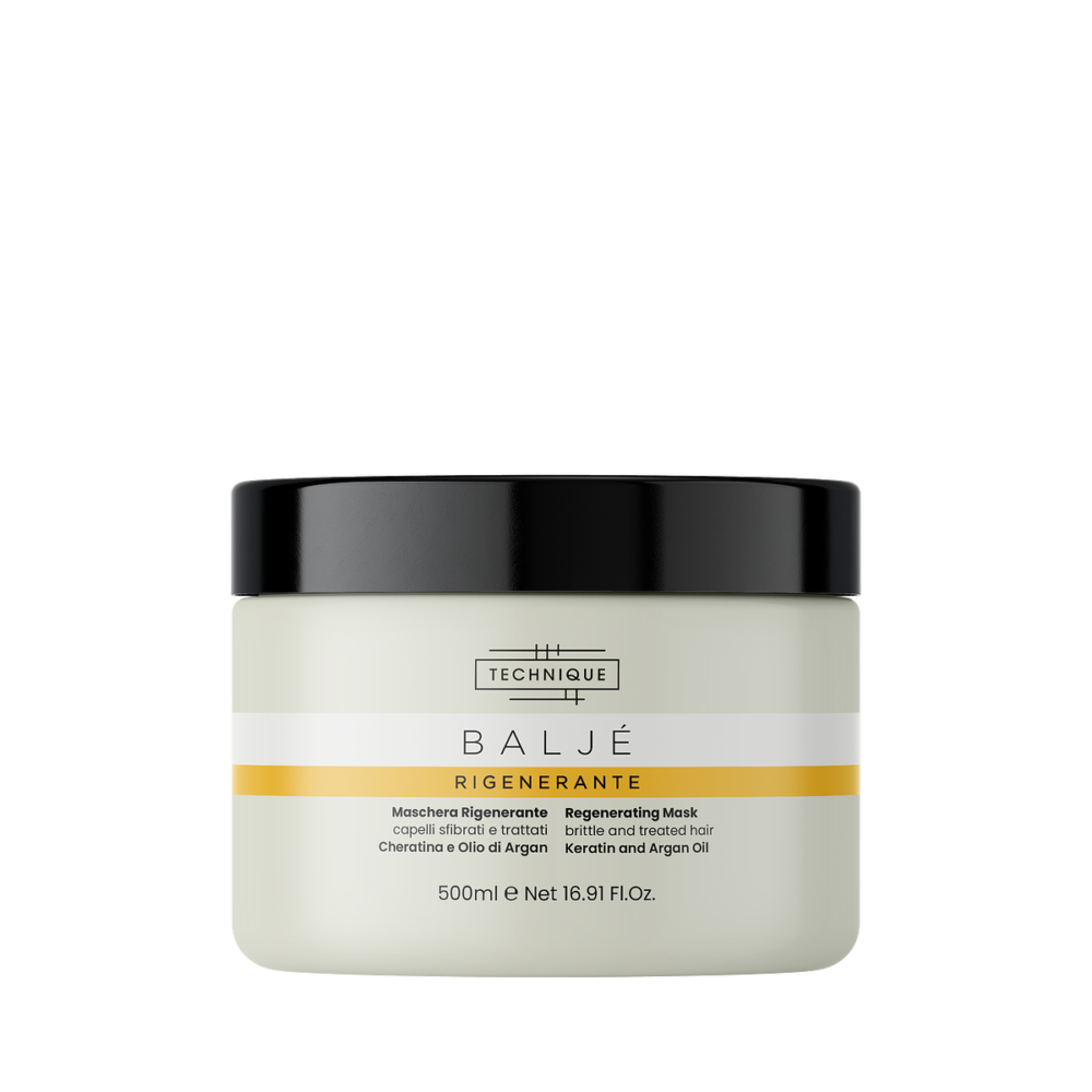 TECHNIQUE BALJE’ plaukų kaukė su keratinu ir argano aliejumi, 500 ml
