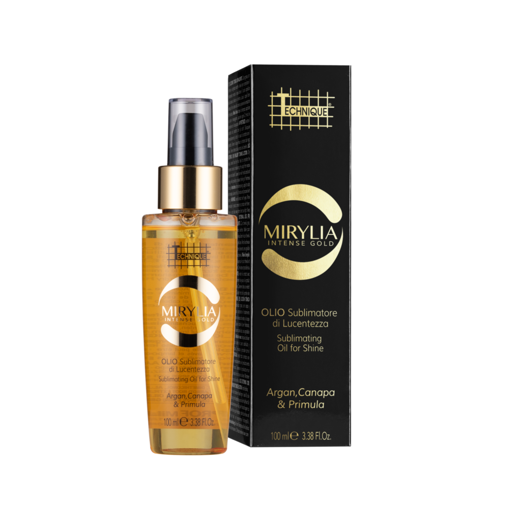 TECHNIQUE MIRYLIA INTENSE GOLD atkuriamasis plaukų aliejukas, 100 ml 1