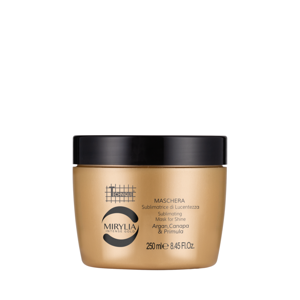 TECHNIQUE MIRYLIA INTENSE GOLD atkuriamoji plaukų kaukė, 250 ml 1