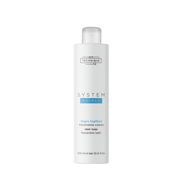 TECHNIQUE SYSTEM ENERGY HAIR BATH šampūnas nuo plaukų slinkimo, 300 ml