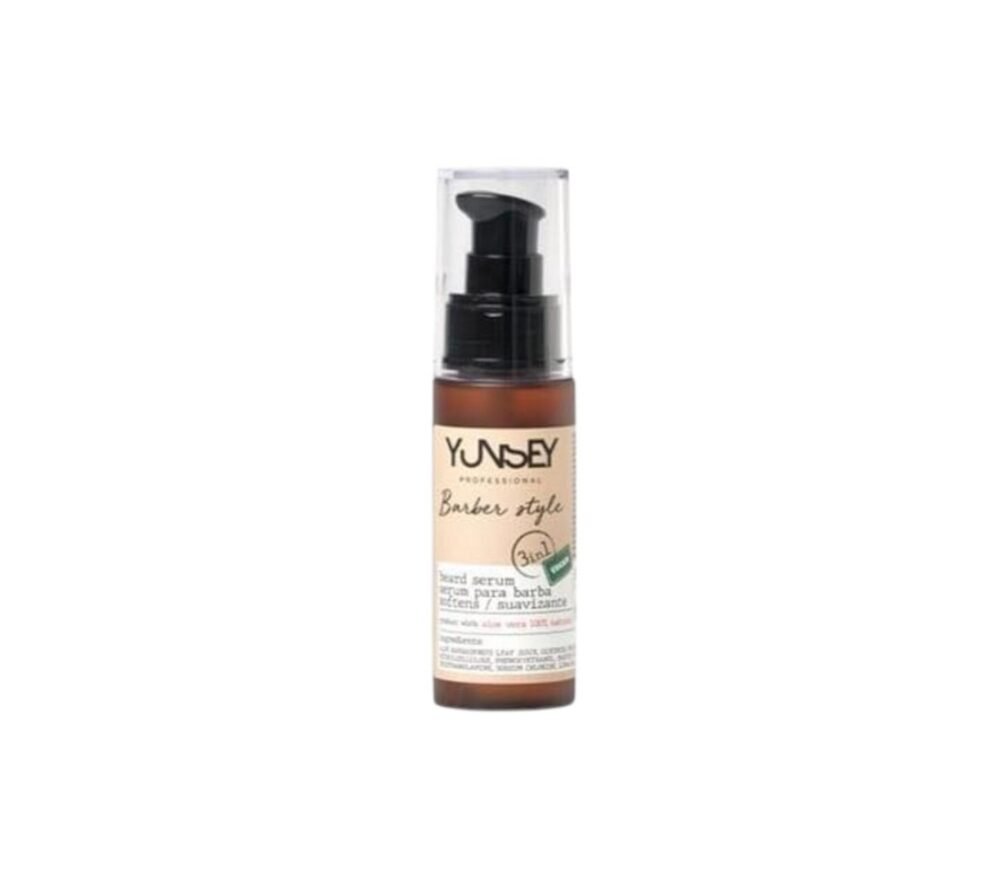 YUNSEY BEARD SERUM BARBER STYLE 3in1 barzdos …