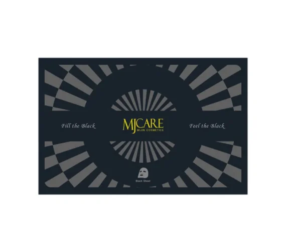 MJCARE PREMIUM CHARCOAL BLACK MASK valomoji v…