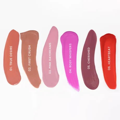 MIA MAKEUP DRIPPY BLUSH CHEEK TINT 01 TRUE DESIRE skysti skaistalai, 5 m