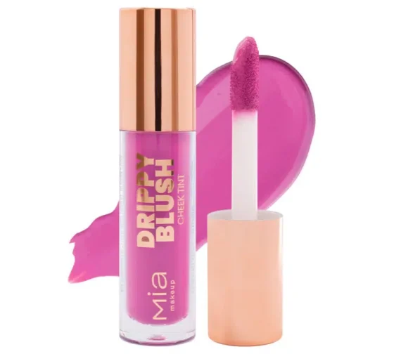 MIA MAKEUP DRIPPY BLUSH CHEEK TINT 04 ROSY WH…