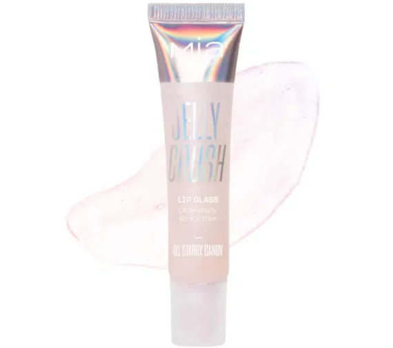 MIA MAKEUP ELLY CRUSH LIP GLASS 01 STARRY CAN…