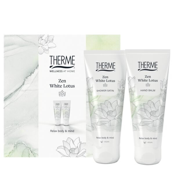 THERME Zen White Lotus šventinis rinkinys