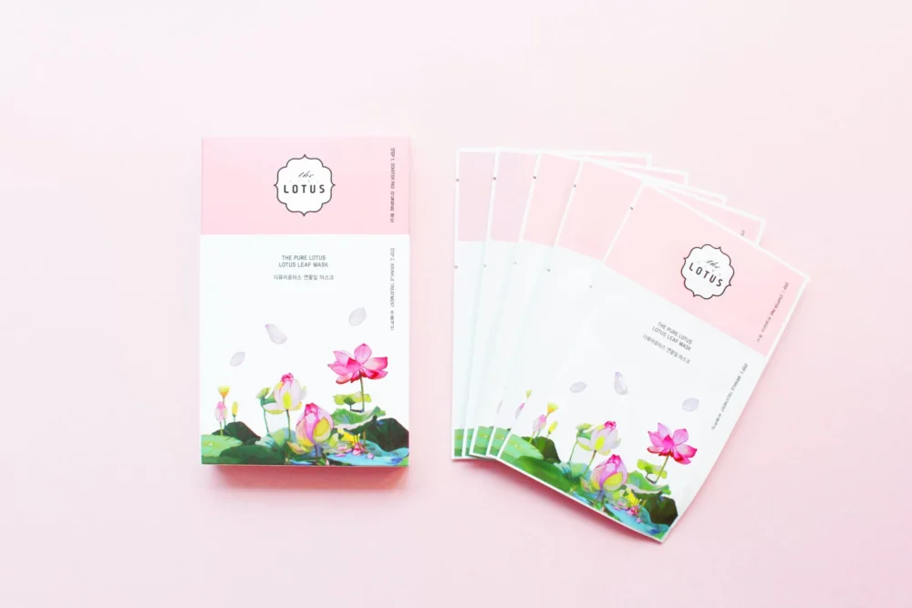 THE PURE LOTUS 2 žingsnių kaukė stabdanti senėjimo požymius, 5 vnt.1