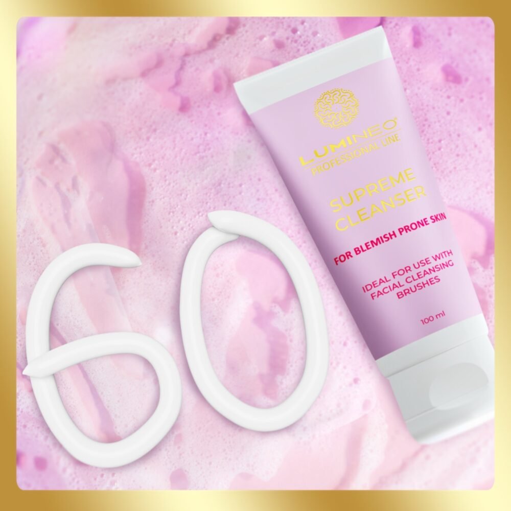 LUMINEO SONIC perlinis veido šepetėlis + gelis probleminiai odai12