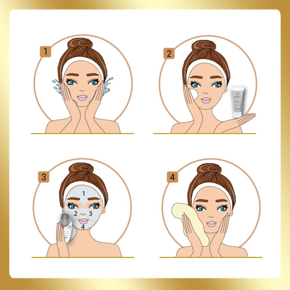 LUMINEO SONIC perlinis veido šepetėlis + gelis probleminiai odai14