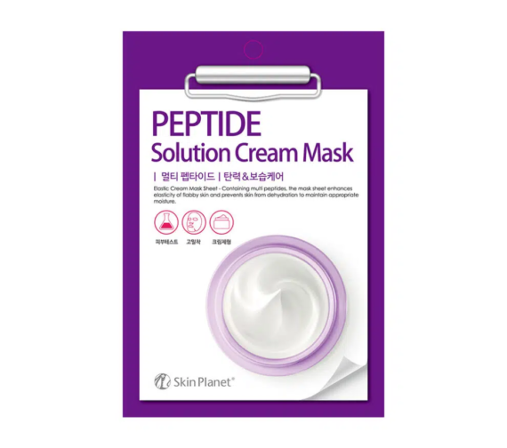 SKIN PLANET PEPTIDE SOLUTION CREAM MASK stang…