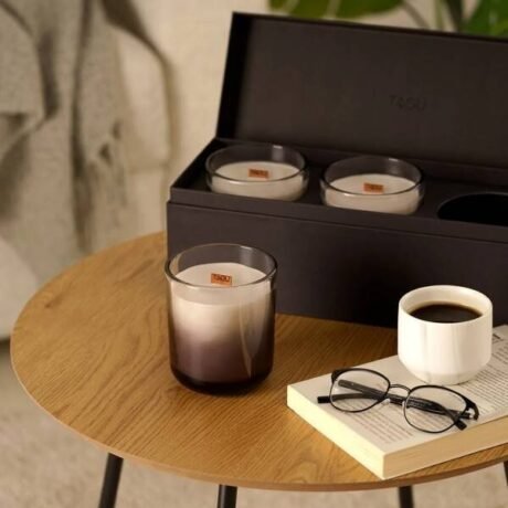 TAGU CANDLEPLACE traškanti ir kvepianti tikru laužu žvakė, 3vnt1
