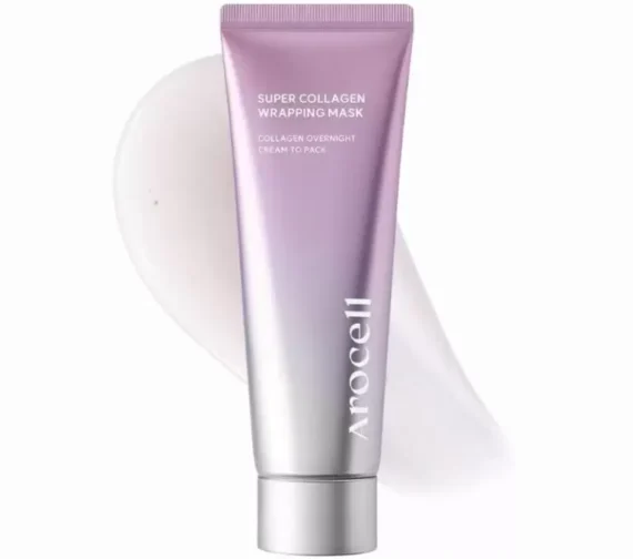 Arocell Super Collagen Wrapping Mask – kolageninė veido kaukė 80 ml