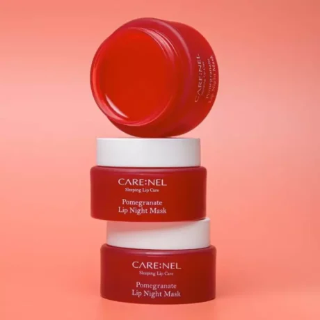 Carenel Pomegranate naktinė lūpų kaukė, 23g3