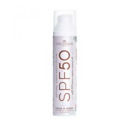 Cocosolis SPF 50 – natūralus losjonas nuo saulės visiems odos tipams1