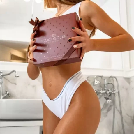 Cocosolis – prabangus natūralių šveitiklių rinkinys veidui ir kūnui (4 vnt.)1