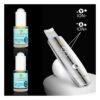 LUMINEO 5in1 kavitacijos pilingo rinkinys MEGA drėkinimui (tonikas, serumas, kremas)5